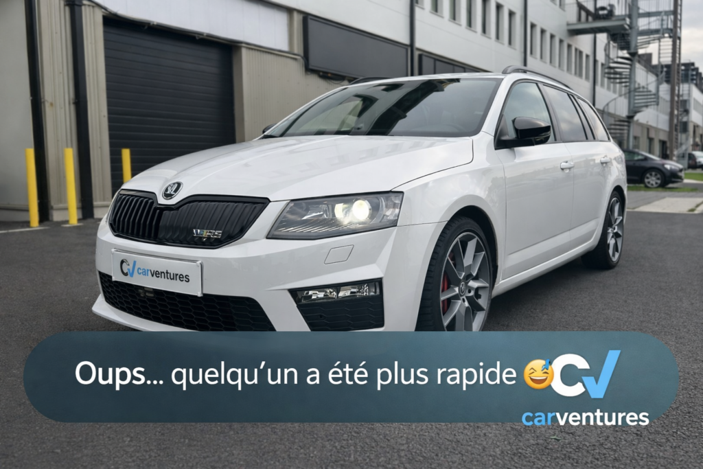Skoda Octavia RS en milieu urbain carventures