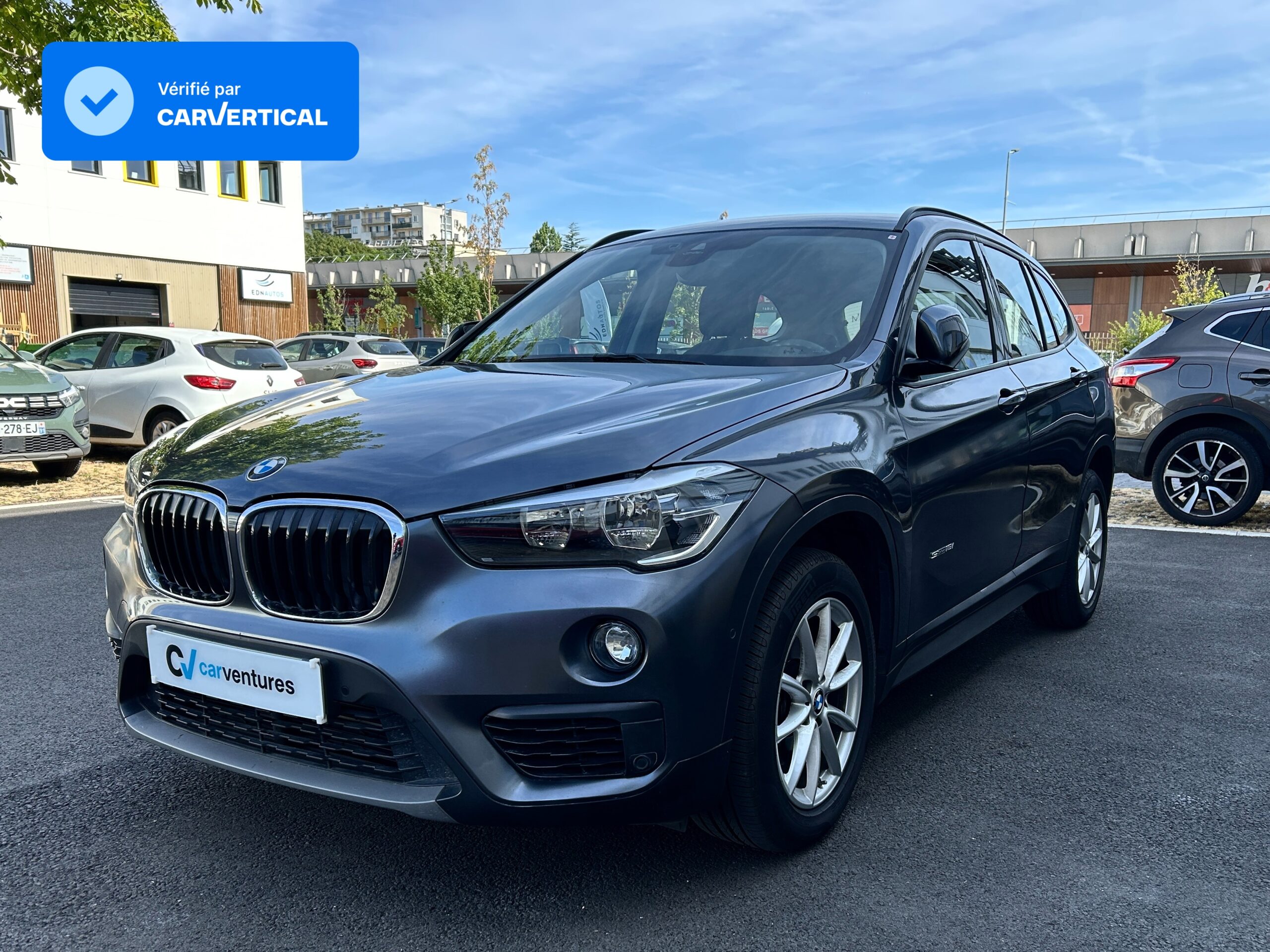 BMW X1 sDrive18i DKG Lounge (2017) - Gris Mineral métallisé