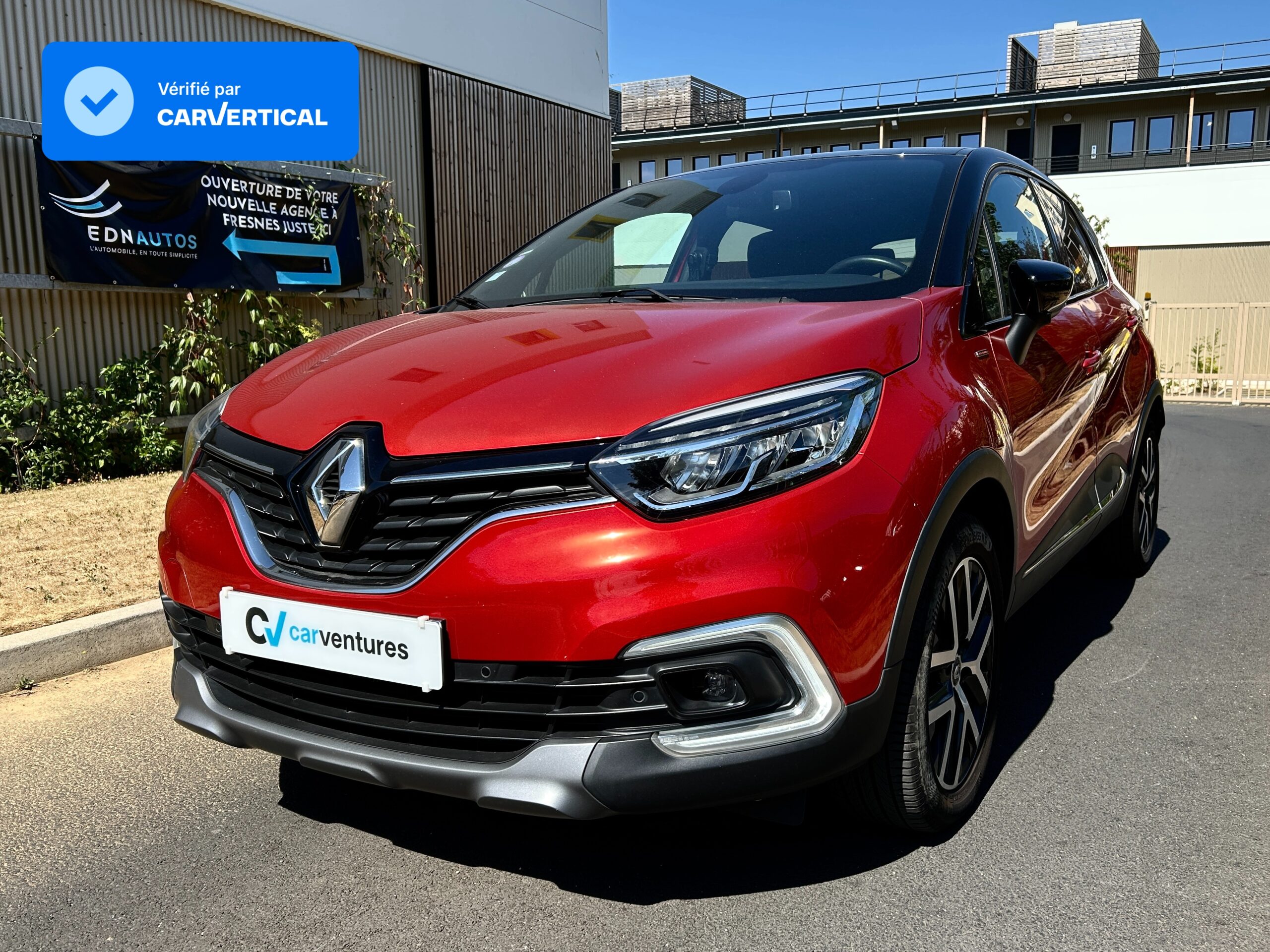 Renault Captur 1.3 TCe 130 Red Edition (2019) - Rouge Flamme toit Noir Étoilé